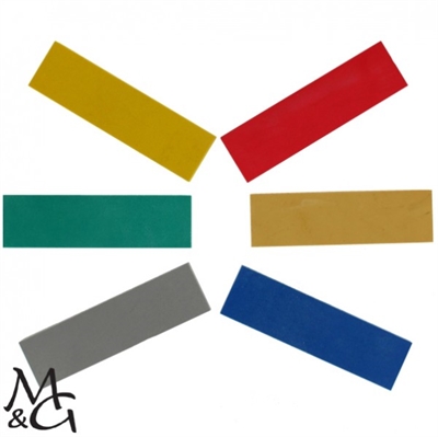 Formstøbt gummi til minigolfkøller - plade (3,5 x 12 cm)