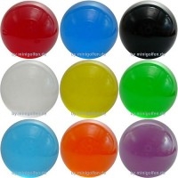 Glasbolde  - mat farvet 